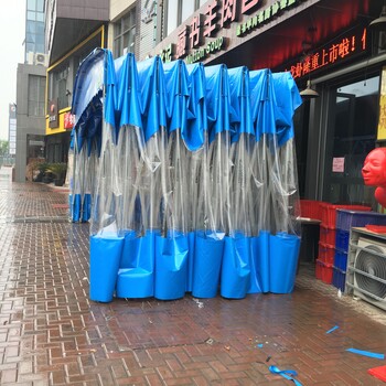 郑州中原区仓库篷雨蓬户外伸缩遮阳蓬仓库棚推拉蓬