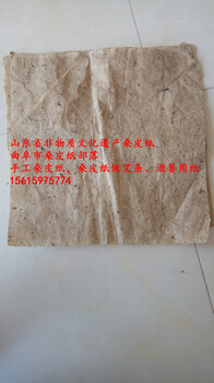 桑皮纸艾条手工桑皮纸山东省非物质文化遗产