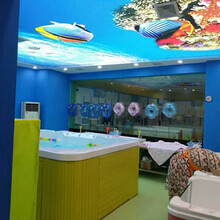 重庆婴儿游泳馆设备金妙奇婴儿游泳池洗澡盆亚克力材质