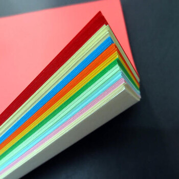 A4彩色复印纸70g单包100张手工折纸厂家批发