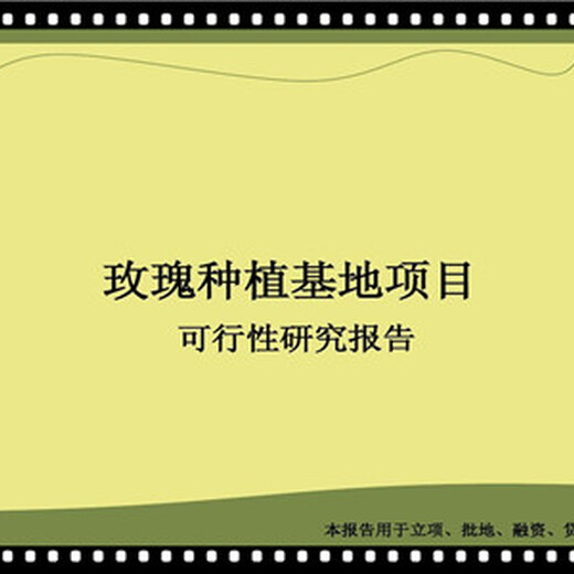 东川区会写可行性报告√公司做可行报告价格