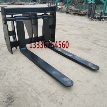 龍工徐工廈工50855裝載機(jī)鏟車改裝叉車叉子大理石貨叉石材叉子