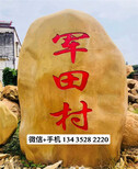 上饶校园招牌风景石，广场企业大型刻字石，上饶公园园林造景石图片5