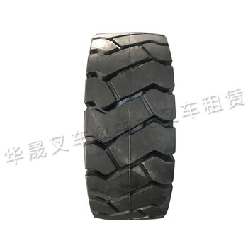 煙臺(tái)電動(dòng)叉車15x4.5-8實(shí)心環(huán)保輪胎