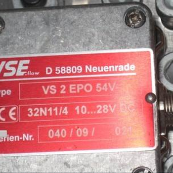德国VSE齿轮流量计VS0.1GP012V-12N11/324VDC