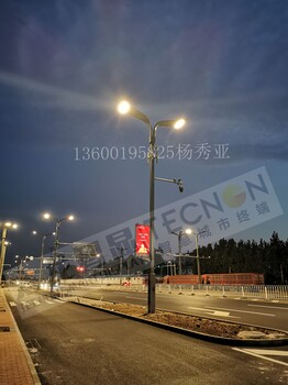 太龙智显LED灯杆屏助推北京杨雁路智慧路灯建设，打造多功能杆的智能灯杆LED灯杆屏