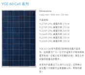 YL265P-29b分布式光伏发电设备原厂屋顶光伏组件英利晶体硅组件英利品牌图片1