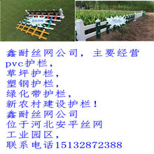鑫耐丝网草坪护栏塑钢护栏pvc护栏新农村建设栅栏产地源头直供图片