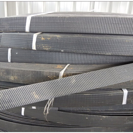 钢塑复合拉筋带30020C、来宾钢塑土工加筋带厂家采购供应