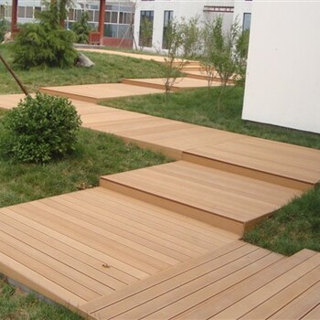 宁国石英塑厂家长期供应碳化木生态木塑木材料