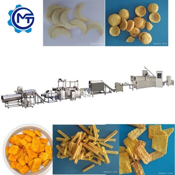 益阳市玉米片机器KJH70型玉米薯片膨化食品生产线厂家