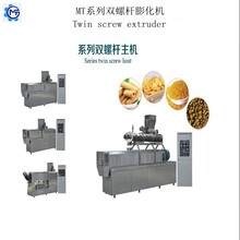 深圳市双螺杆锅巴膨化机膨化食品生产线设备厂家图片