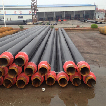 蒸汽管道直埋式预制钢套钢保温钢管