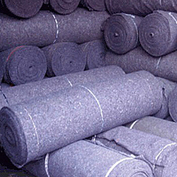 土工布毛毡包装毯公路养护毯装修包家具毛毯温室大棚保温毡防寒毡工厂
