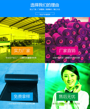 山東建通銷售防草布園藝地布果園黑色除草墊用于景觀布雜草墊