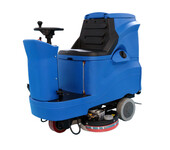 座驾式洗拖机大型厂库环氧地坪洗地机多功能擦地机