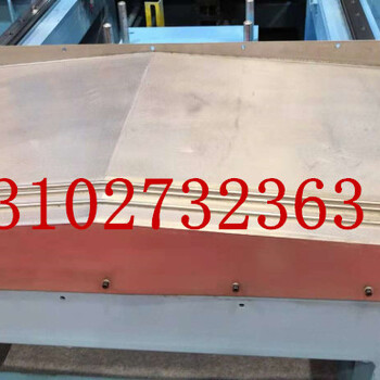 常铭VMC-1250加工中心工作台滑道钢板防护罩生产数据