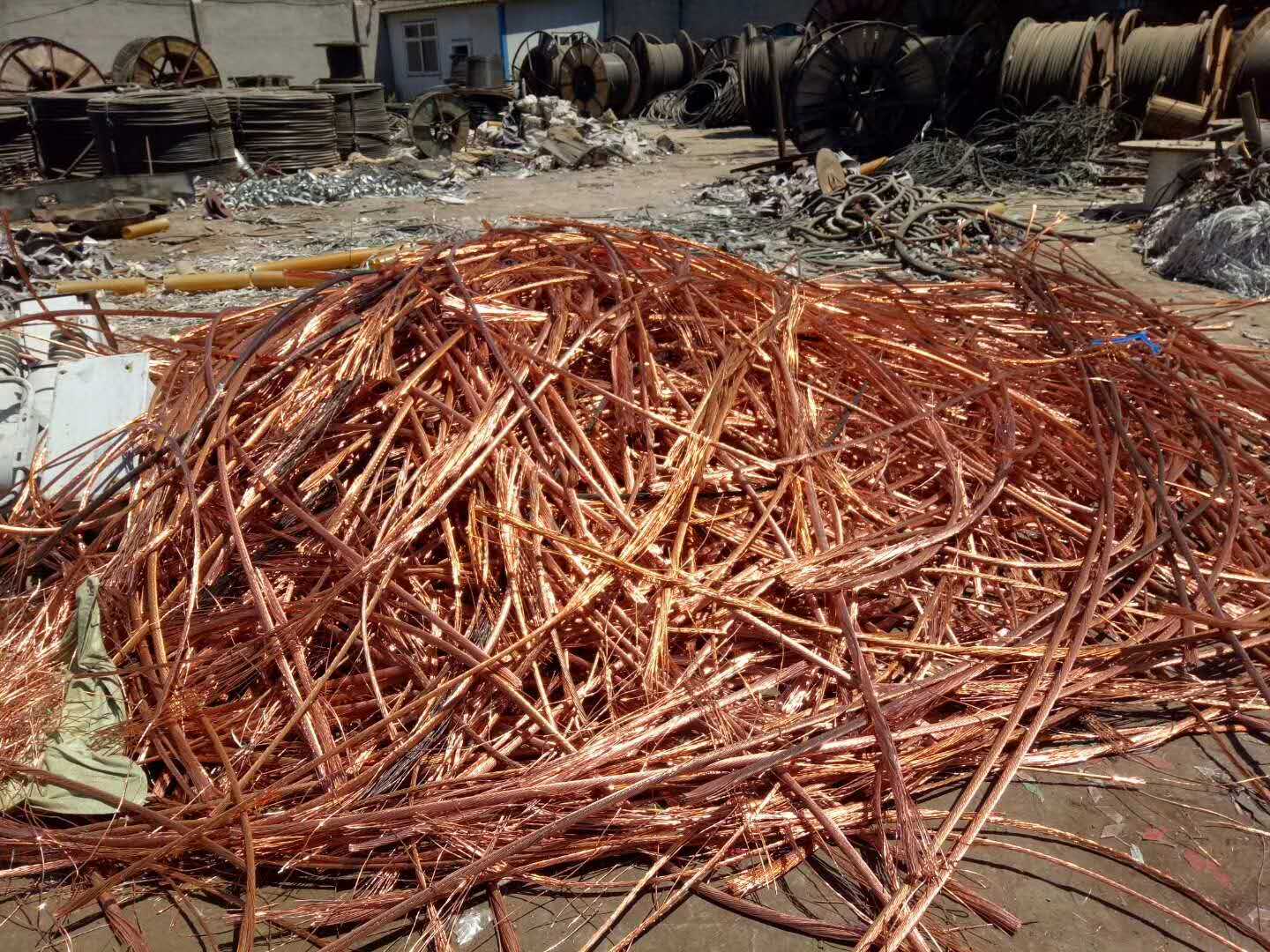 黄冈黄州废电缆铜回收多少钱一吨