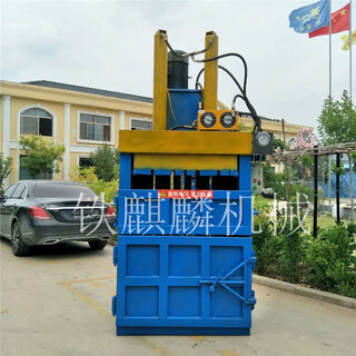上海卢湾塑料瓶压扁机铝合金液压打包机服装打捆机厂家图片5