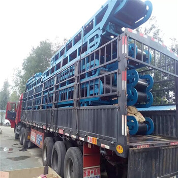 江苏扬州移动式皮带装车输送机安装流程
