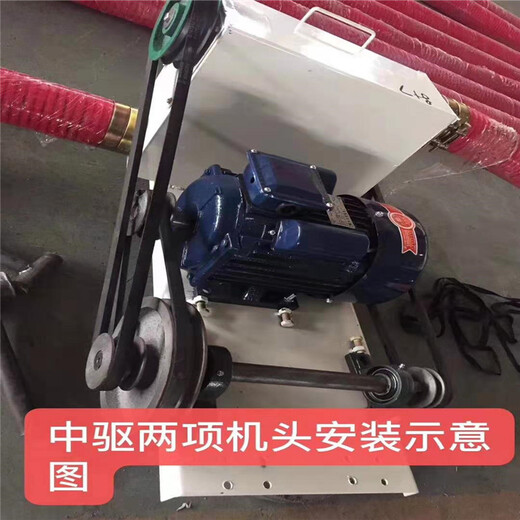 移动式小型软管吸粮机车载蛟龙上料机Ljxy单相稻谷装车