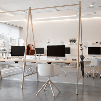 不同照明灯在办公室设计中的作用解析-名设网办公室设计