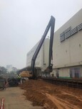 惠州27米加长臂挖机租赁图片2