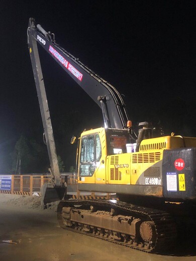 惠州33米加长臂挖机出租服务