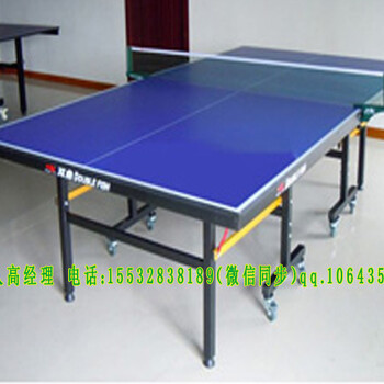 天津乒乓球桌子单折移动式乒乓球台子信誉