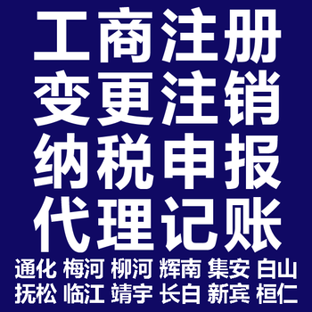 新宾财务会计代理记账代理报税纳税申报税务报到