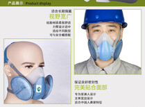 劳保用品防尘口罩：宝顺安：KN100-3201防工业粉尘口罩图片2