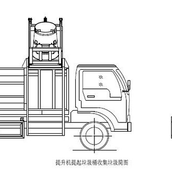 江苏5方挂桶式垃圾车价格多少