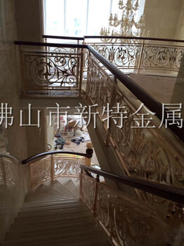 郑州铝合金雕花楼梯扶手一种新型材质