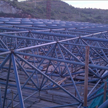 钢结构网架加工出口公司-三维钢构