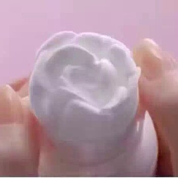 3D蔷薇玫瑰花泡沫洗面奶OEM贴牌加工