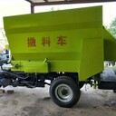大型養(yǎng)殖場專用青飼料秸稈撒料拌料一體機全自動喂料車