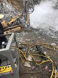 破碎分解硬石头劈裂机大型分裂机广西壮族自治北海报道图片1