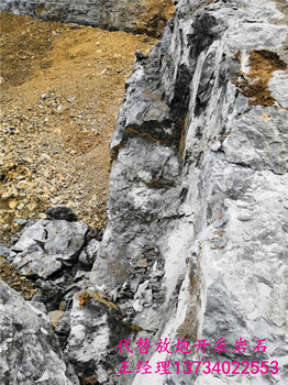 泰州矿山无噪音无灰尘开采岩石设备可试可换