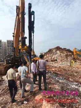 代替放炮破除堅(jiān)硬石頭的機(jī)器液壓漲石機(jī)武威