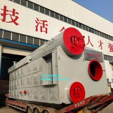 SZS燃油气蒸汽锅炉采用膜式水冷壁图片