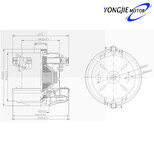 山东枣庄永捷商用吸尘器电机吸尘器配件质保一年干式吸尘器电机图片3