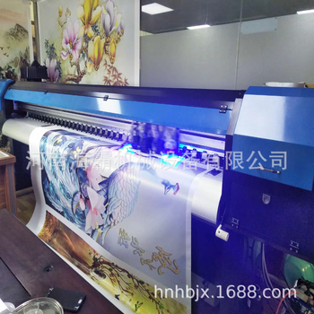 3.2米16D电视背景墙UV打印机背景墙壁纸8D打印机装饰油画打印机