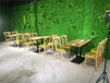 茂港铁艺木纹餐椅餐桌实拍，茂名餐桌椅来图定制