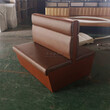 東莞謝崗鎮主題餐廳特色板式卡座沙發來圖定制廠家