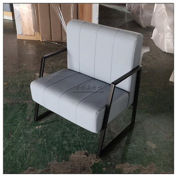 汕頭酸菜魚店家具-汕頭單人位扶手沙發(fā)