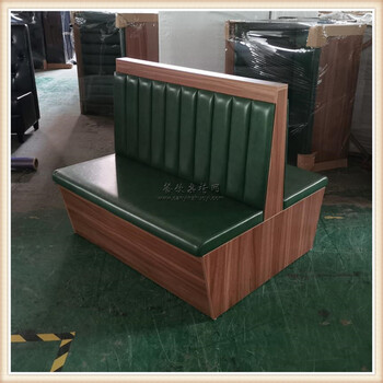 閩菜館雙面卡座沙發(fā)三明梅列區(qū)中餐廳家具