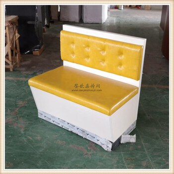 時(shí)尚型雙人位卡座沙發(fā)寧德福鼎市奶茶店家具