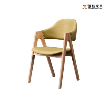 勐海县新款实木扶手餐椅