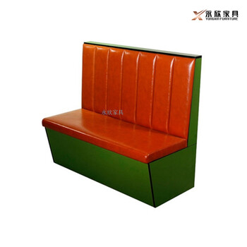 化隆縣串串火鍋店家具海東市懷舊風(fēng)卡座沙發(fā)