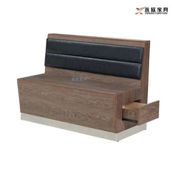 同仁縣餃子店家具黃南州儲物卡座沙發(fā)